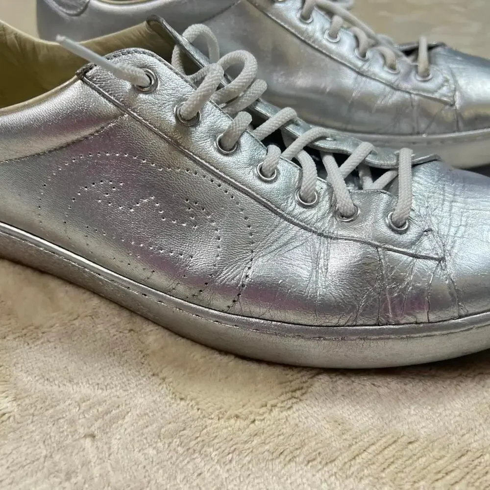Gucci ace metallic